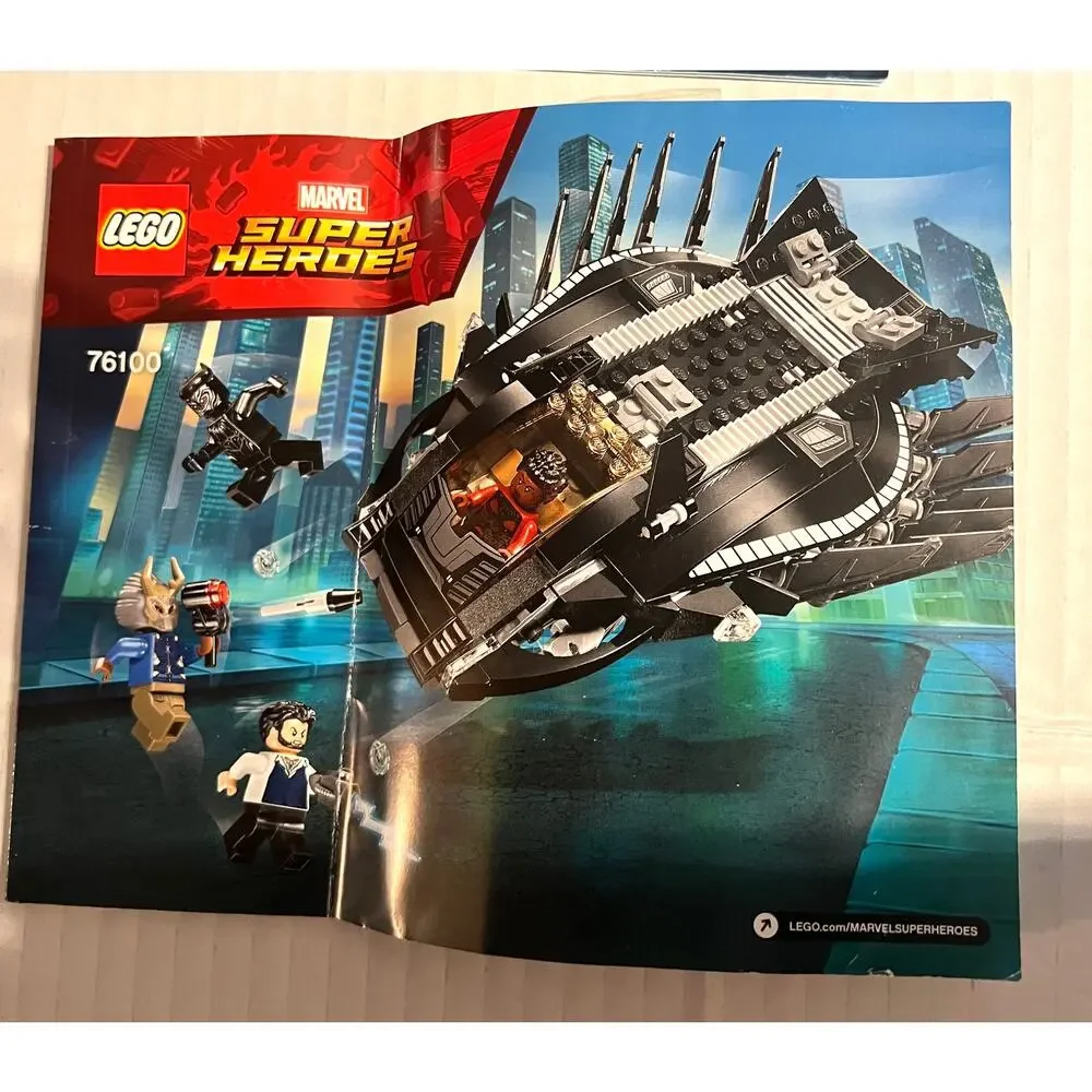 LOT of LEGO Super Heroes Instruction Manuals ONLY (no legos) Lot #4